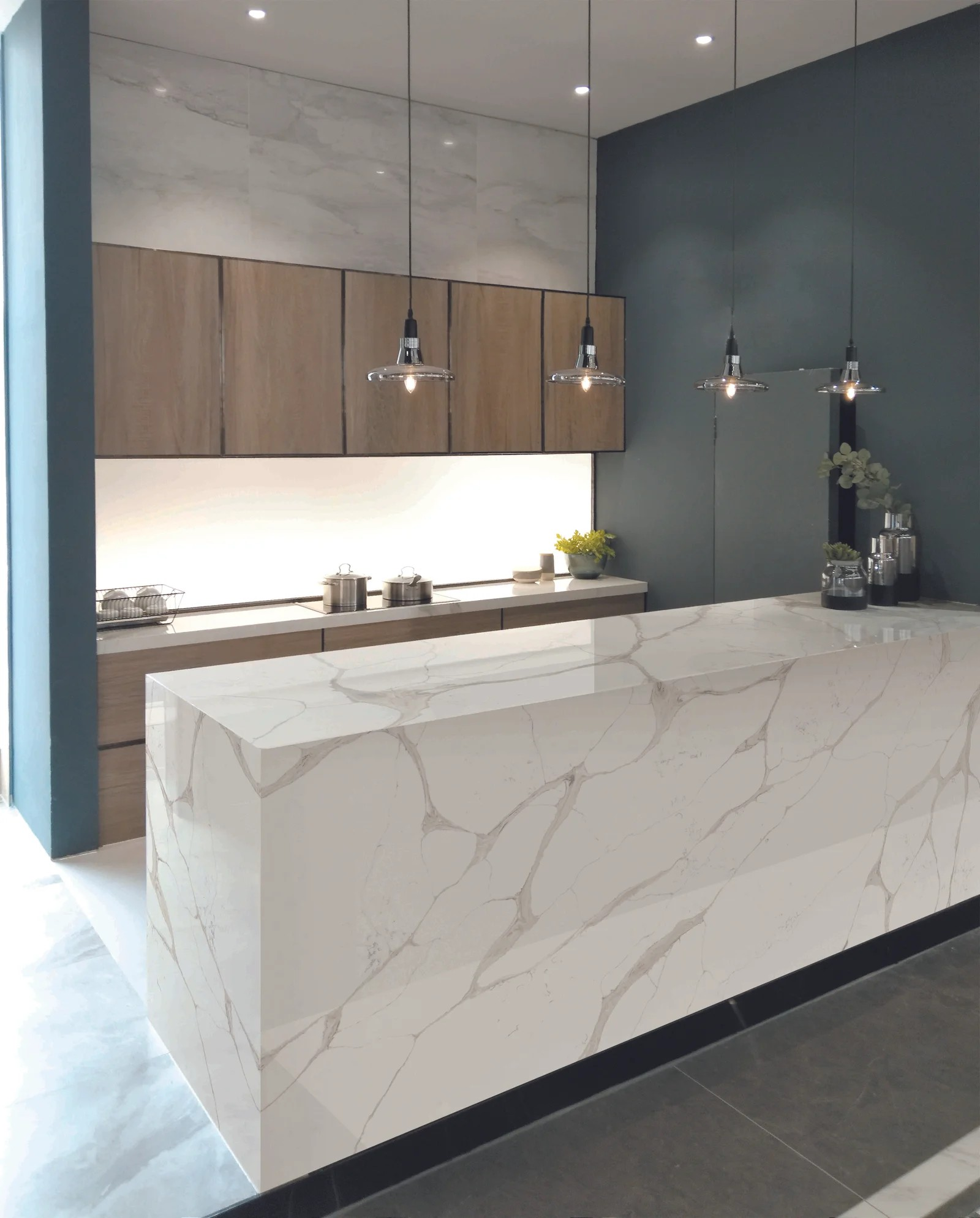 Statuario Quartz Worktop